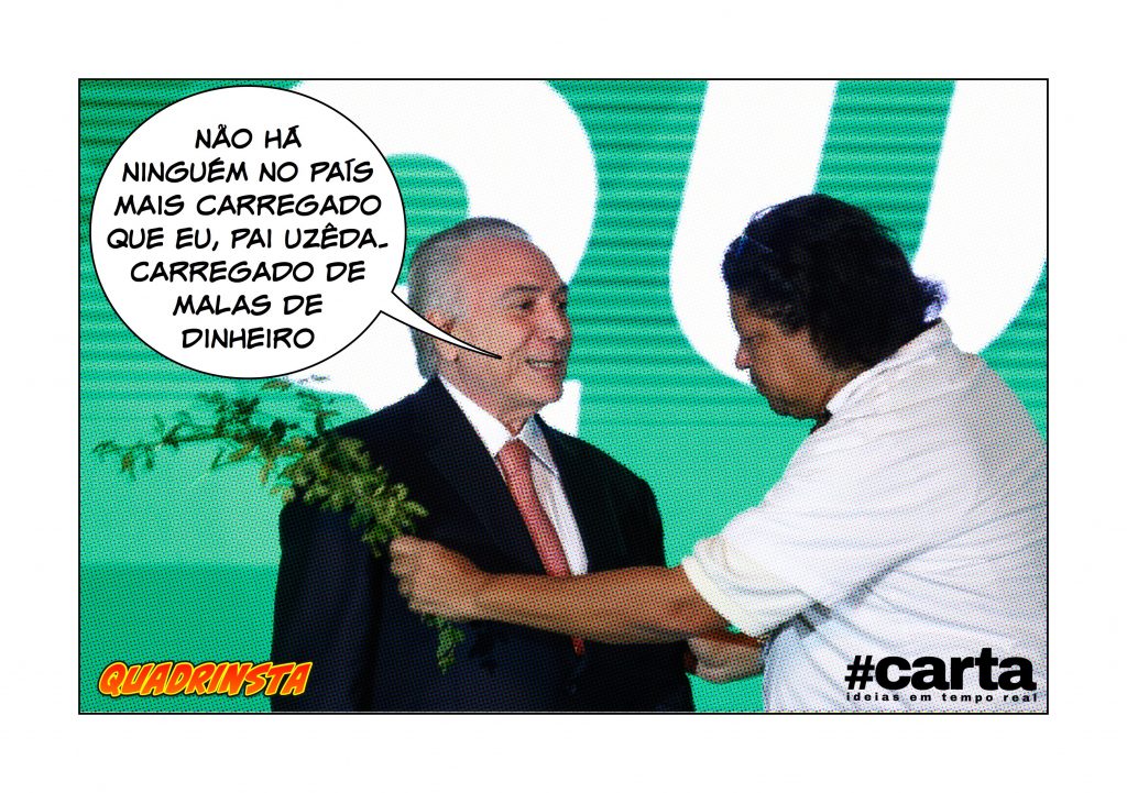 Pai de santo de Temer passa por sessão de descarrego