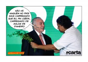Pai de santo de Temer passa por sessão de descarrego