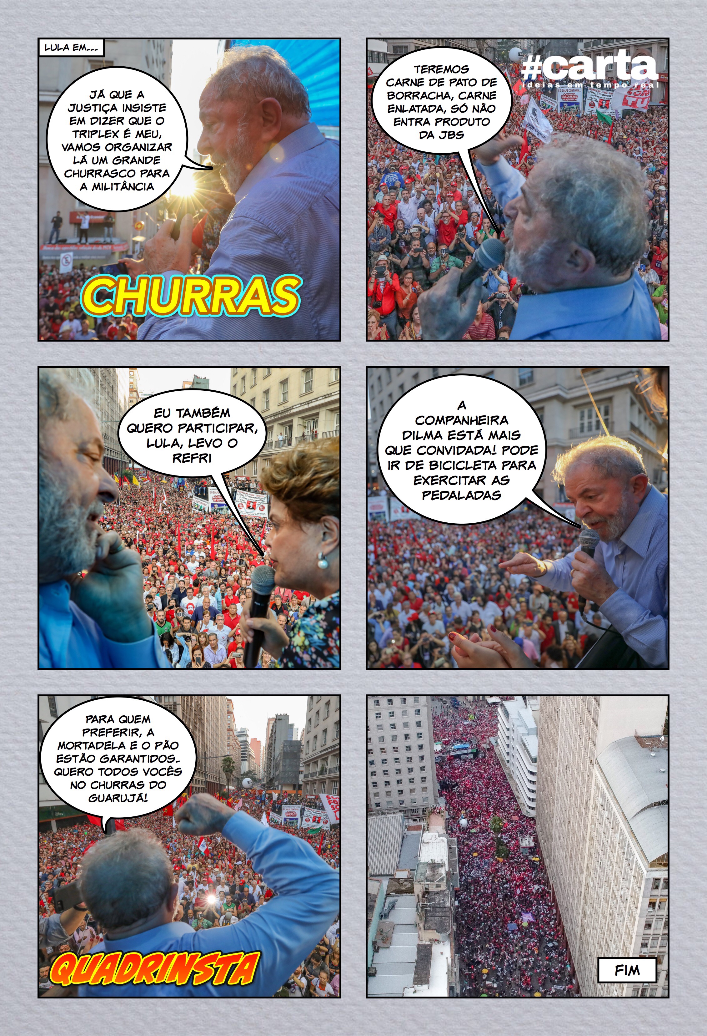 Semana em Quadrinsta – Churras