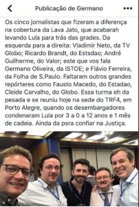 No TRF4, jornalista celebra cobertura que