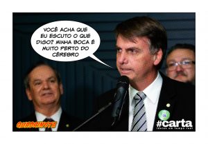 Médico atesta que Bolsonaro tem surdez a própria voz ao pedir censura