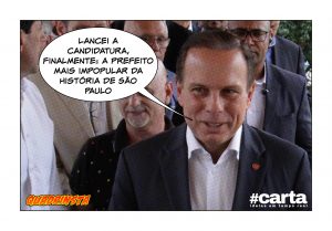 Doria acelera para ultrapassar Temer em impopularidade