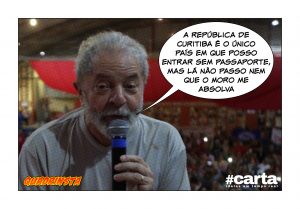 Sem passaporte, Lula descarta exílio na República de Curitiba