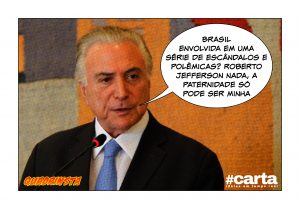 Exame de DNA investiga se Temer é pai de Brasil, atolada em polêmicas