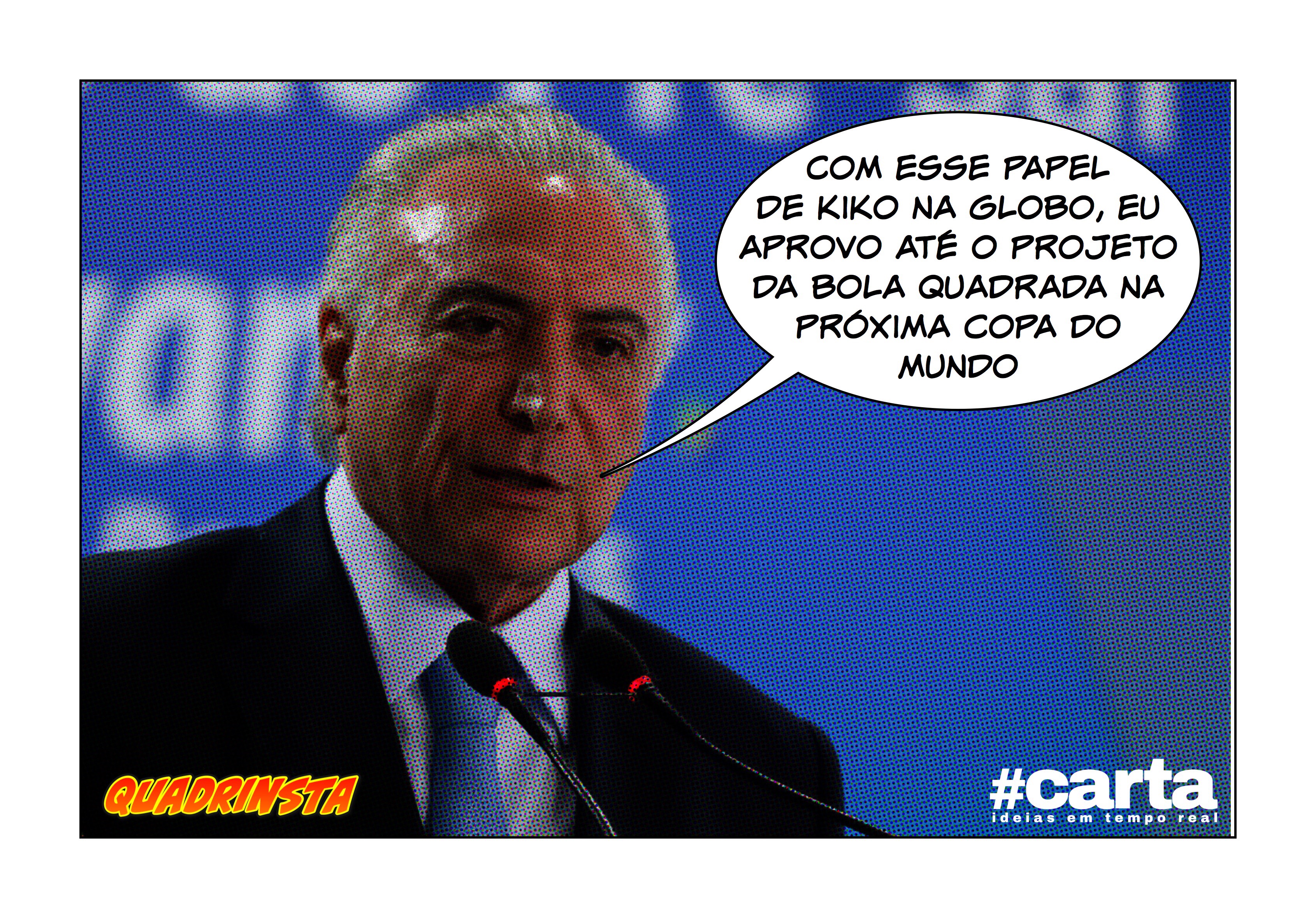 Chaves na Globo faz Temer tentar papel de Kiko para divulgar reformas