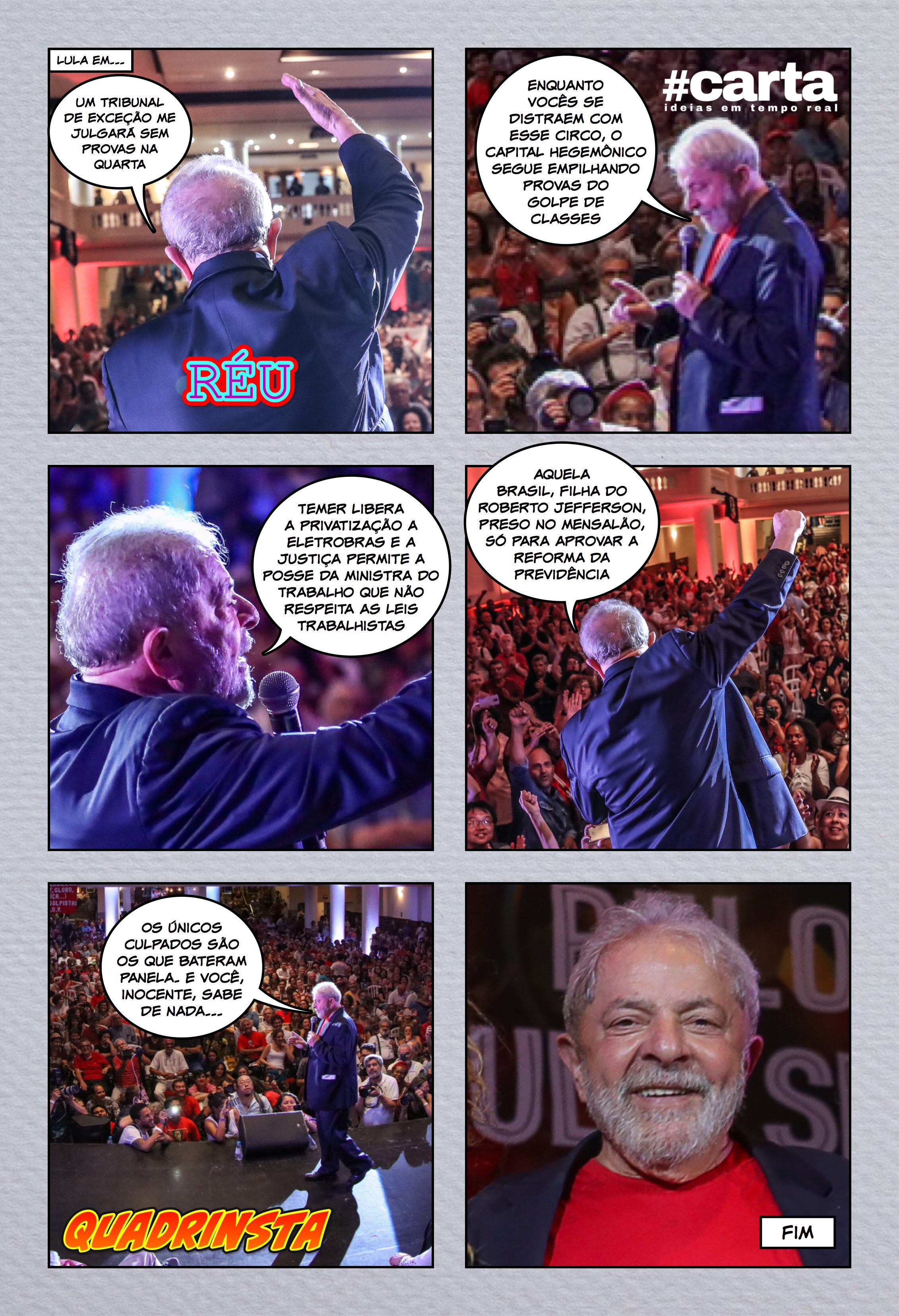 Semana em Quadrinsta – Réu