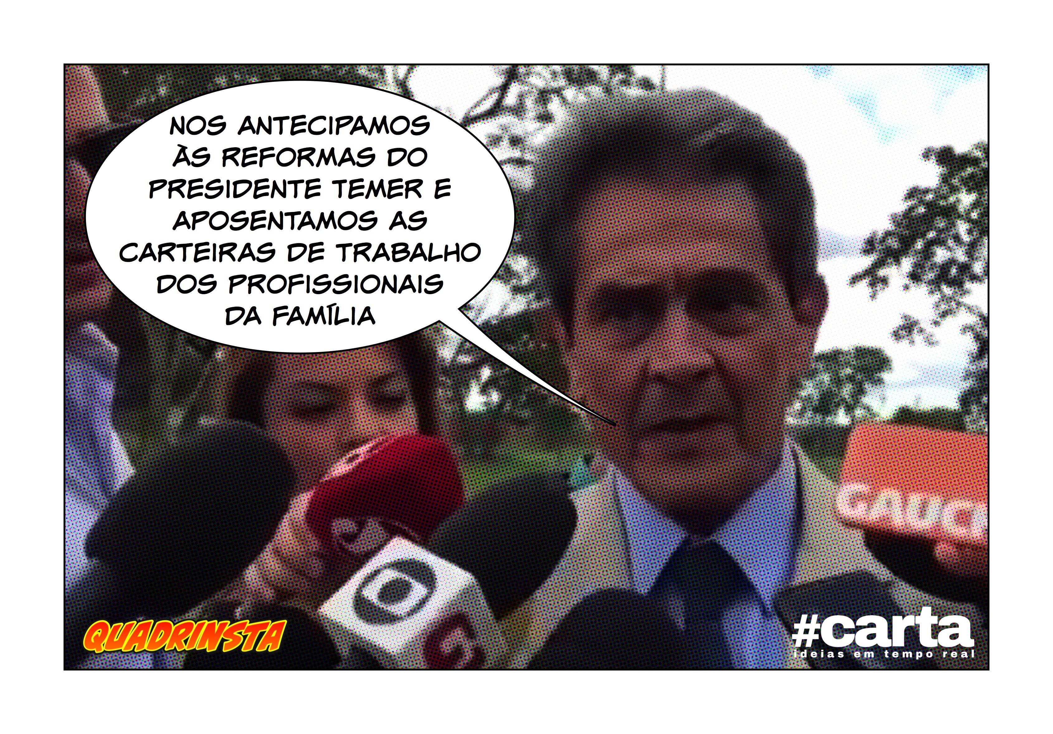 Brasil de Roberto Jefferson aposentou carteira de trabalho há tempos