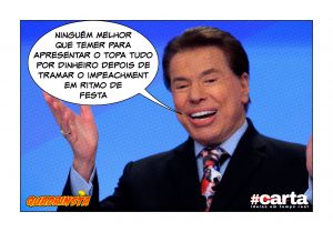 Silvio Santos convida Temer para apresentar Topa tudo por dinheiro