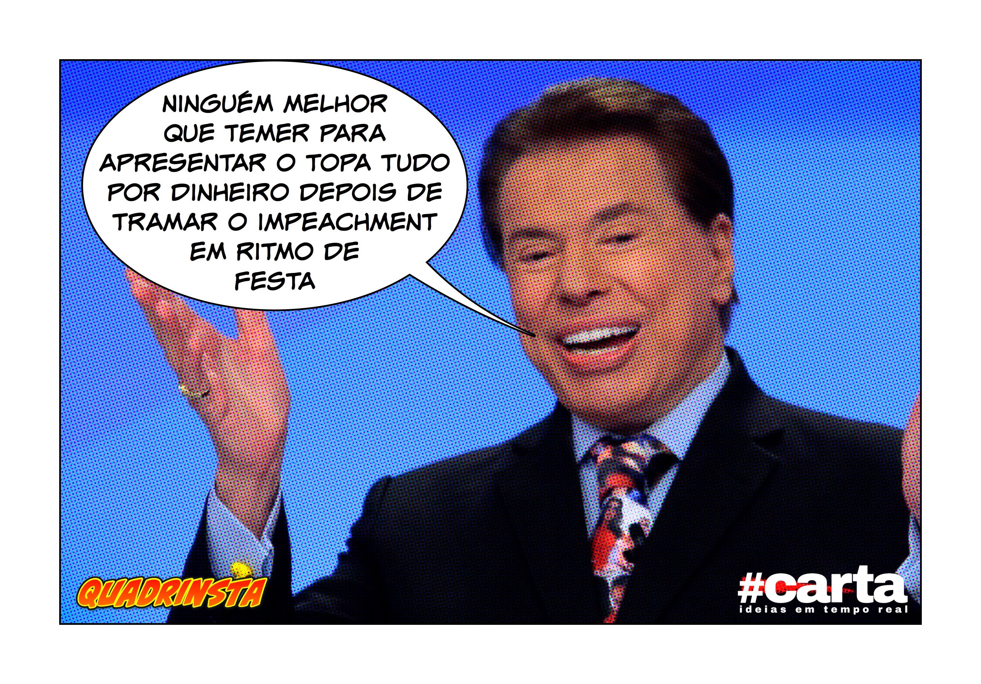 Silvio Santos convida Temer para apresentar Topa tudo por dinheiro
