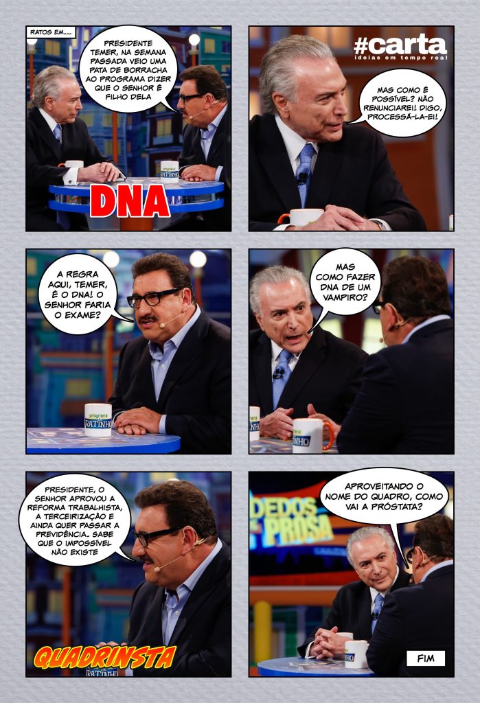 Semana em Quadrinsta – DNA