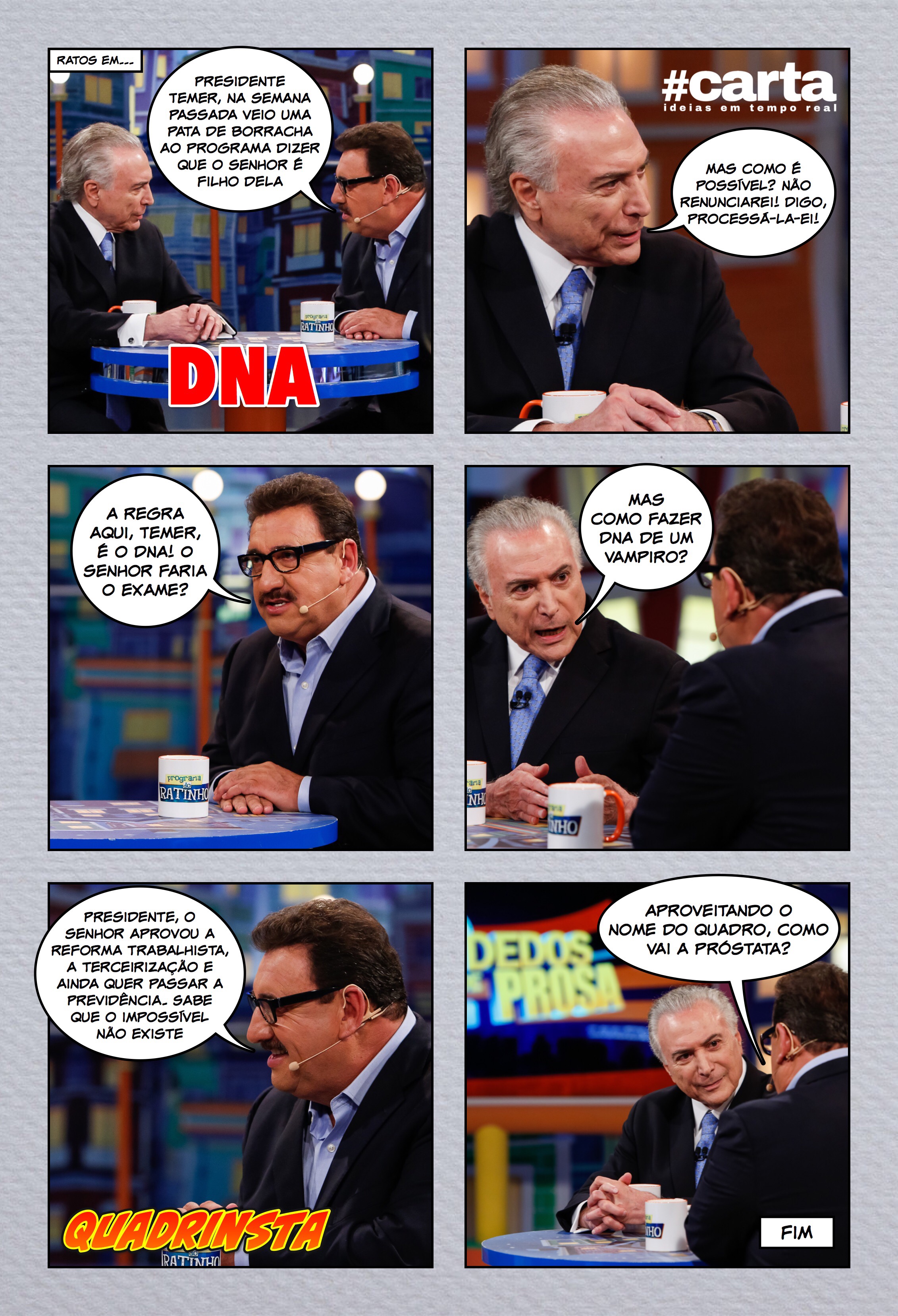 Semana em Quadrinsta – DNA