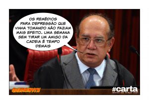 Gilmar Mendes se livra de depressão ao soltar primeiro amigo em 2018