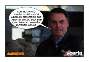 Japão venera Bolsonaro pois, como no Brasil, ninguém entende o que diz