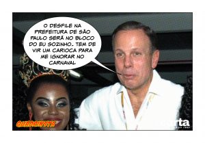 Enquanto Crivella rechaça folia no RJ, carnaval ignora Doria em SP