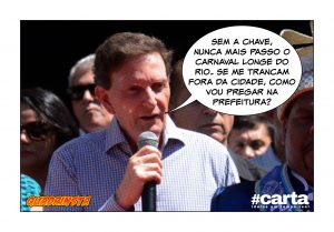 Crivella passa carnaval no RJ pois teme ficar trancado fora da cidade