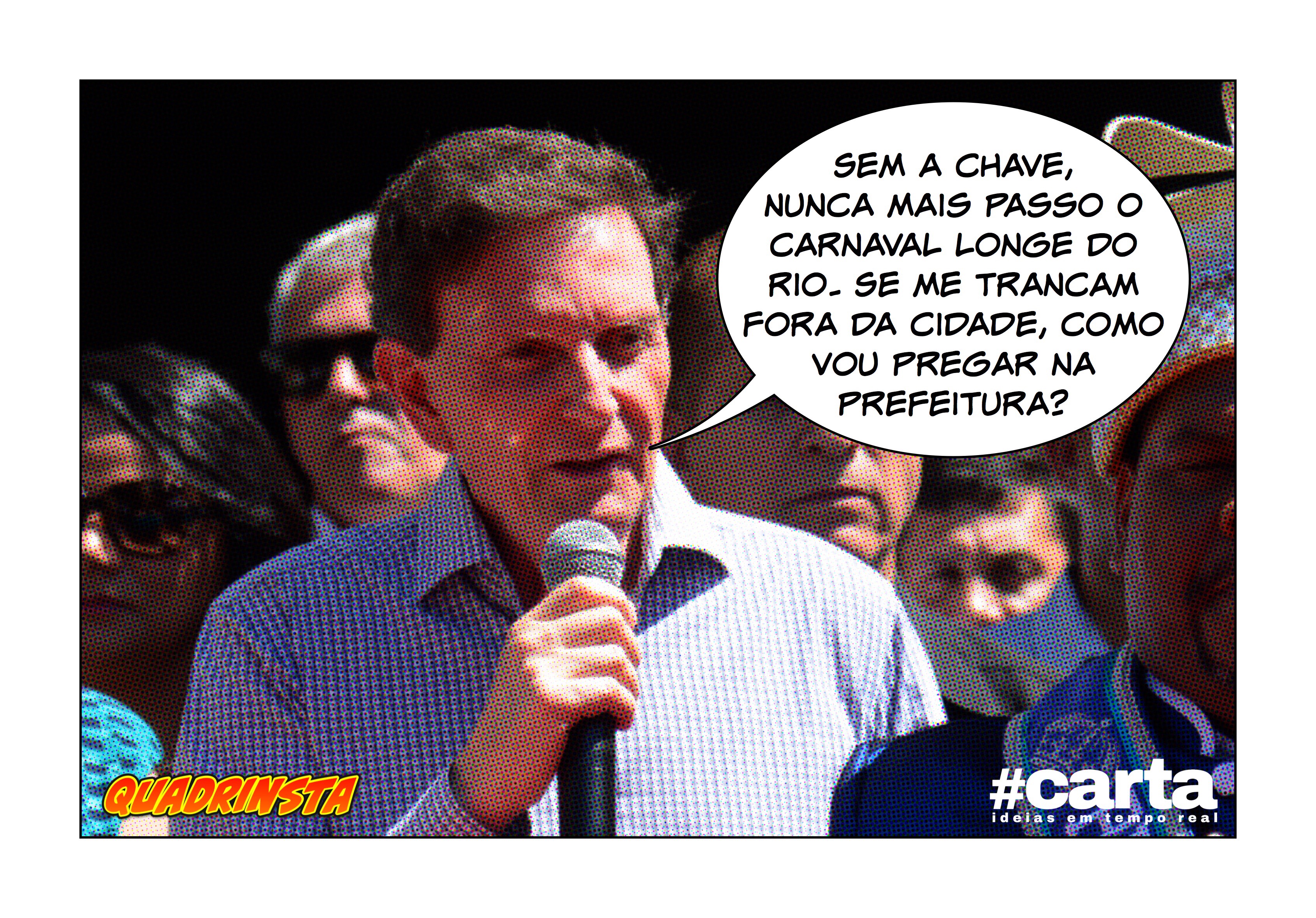 Crivella passa carnaval no RJ pois teme ficar trancado fora da cidade