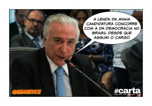 Eleição presidencial pode ter Temer, Boitatá e Mula sem cabeça