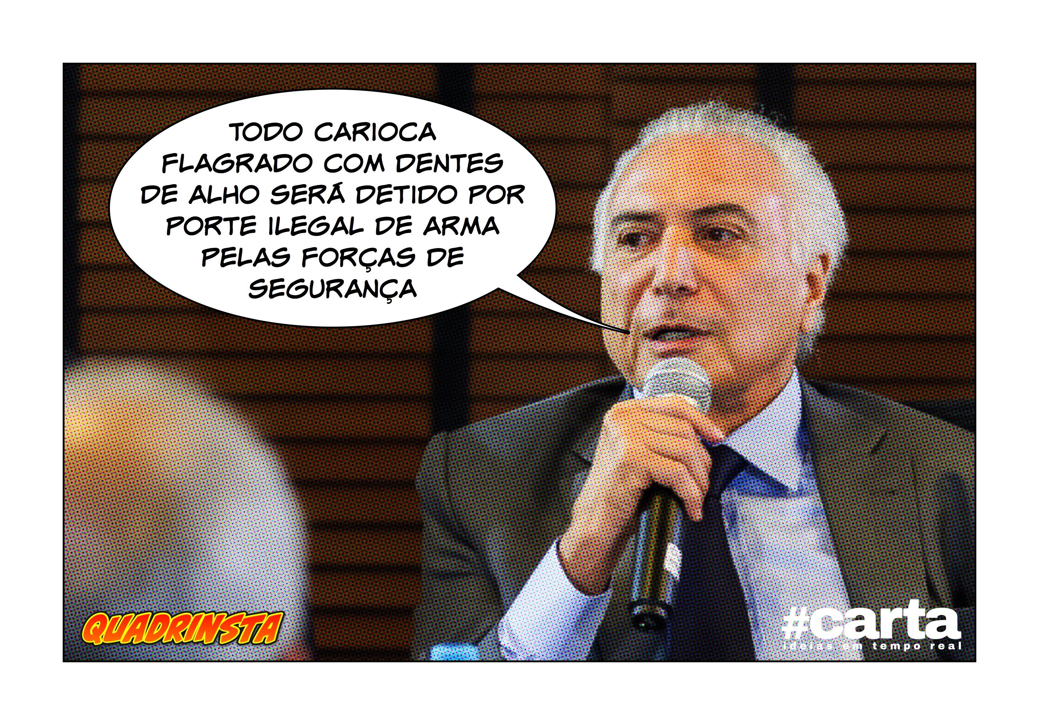 Criminosos no RJ se armam de estacas para encarar intervenção federal
