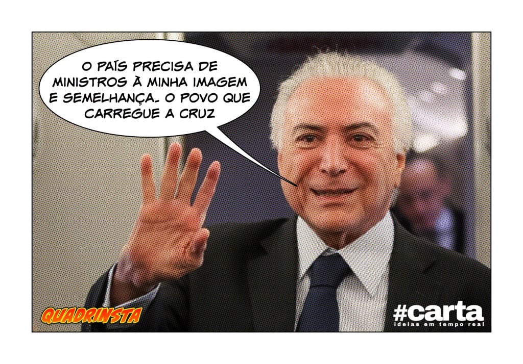 Encrenca com Justiça vira pré-requisito para Ministério de Temer