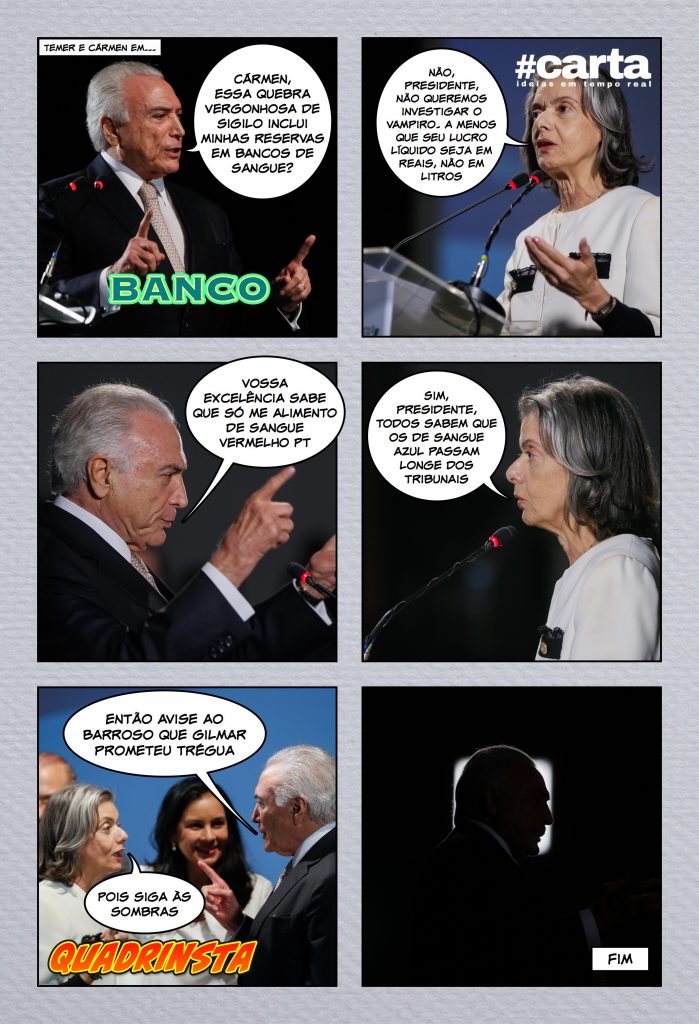 Semana em Quadrinsta – Banco