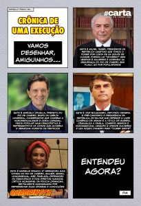 Semana em Quadrinsta - Crônica de uma execução