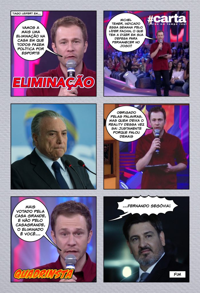 Semana em Quadrinsta – Eliminação