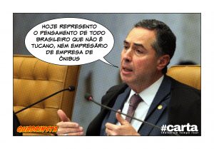 Pesquisa: ataque de Barroso a Gilmar lavou alma de 96% dos brasileiros