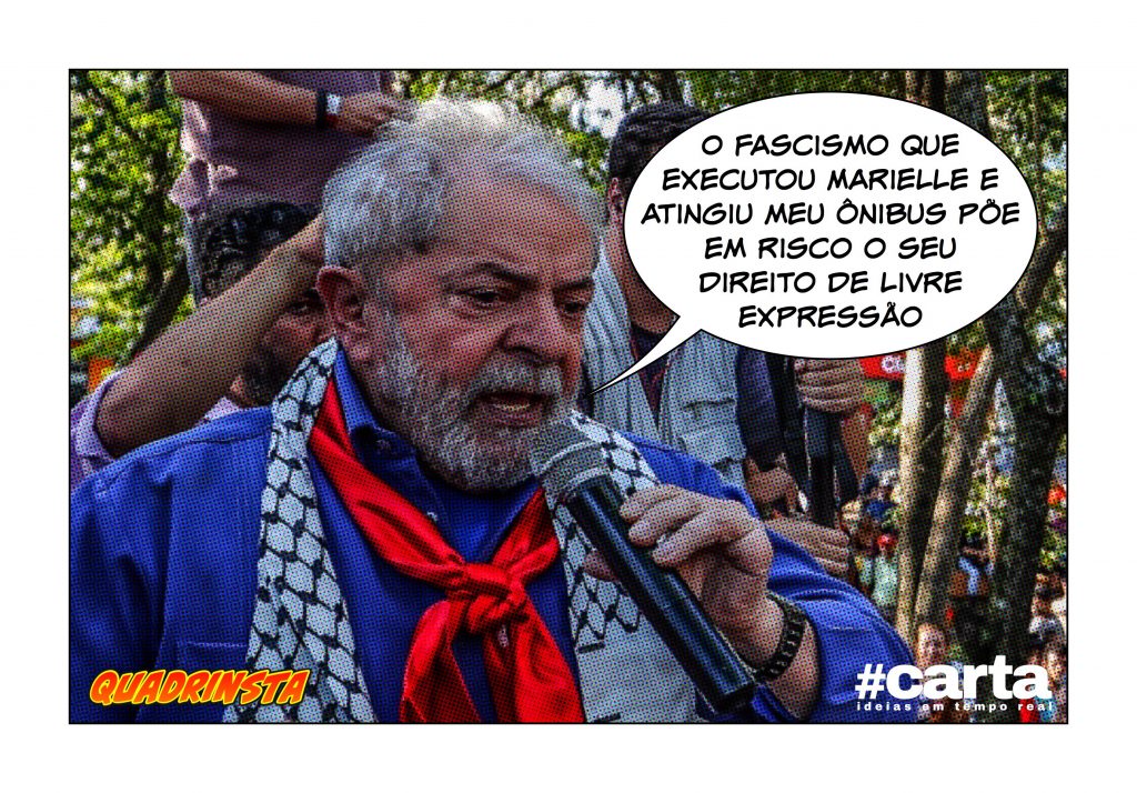 Tiros contra ônibus de Lula atingem democracia em cheio