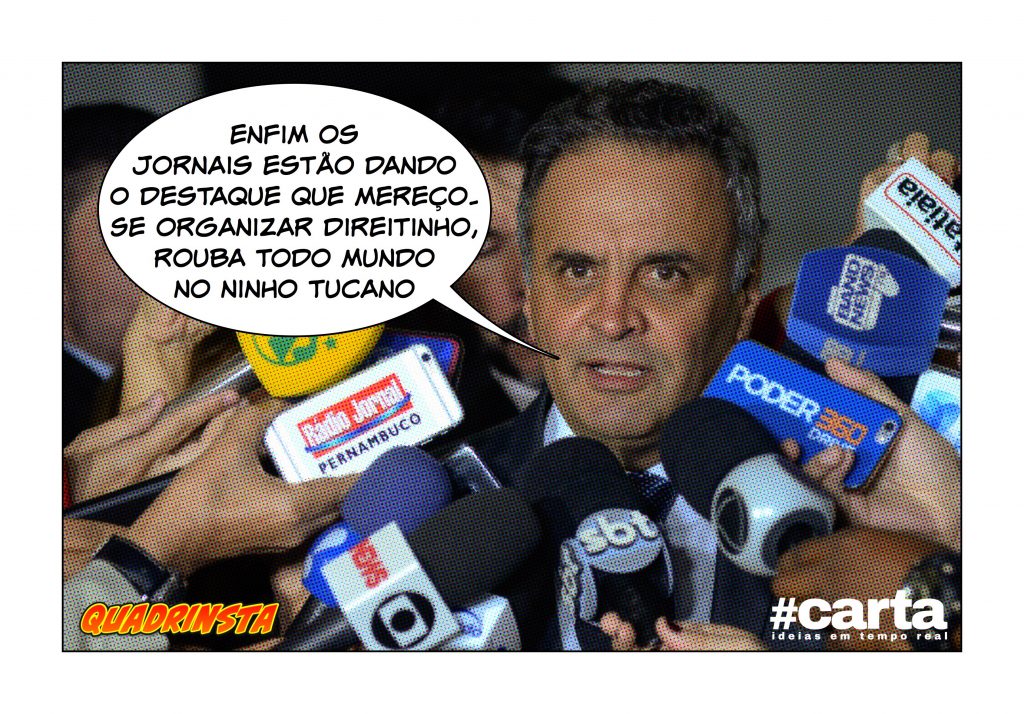 Jornais criam editoria Aécio para organizar escândalos do tucano