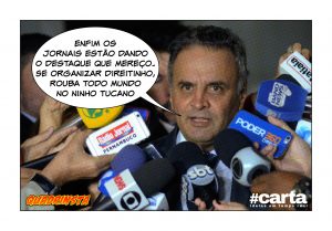 Jornais criam editoria Aécio para organizar escândalos do tucano