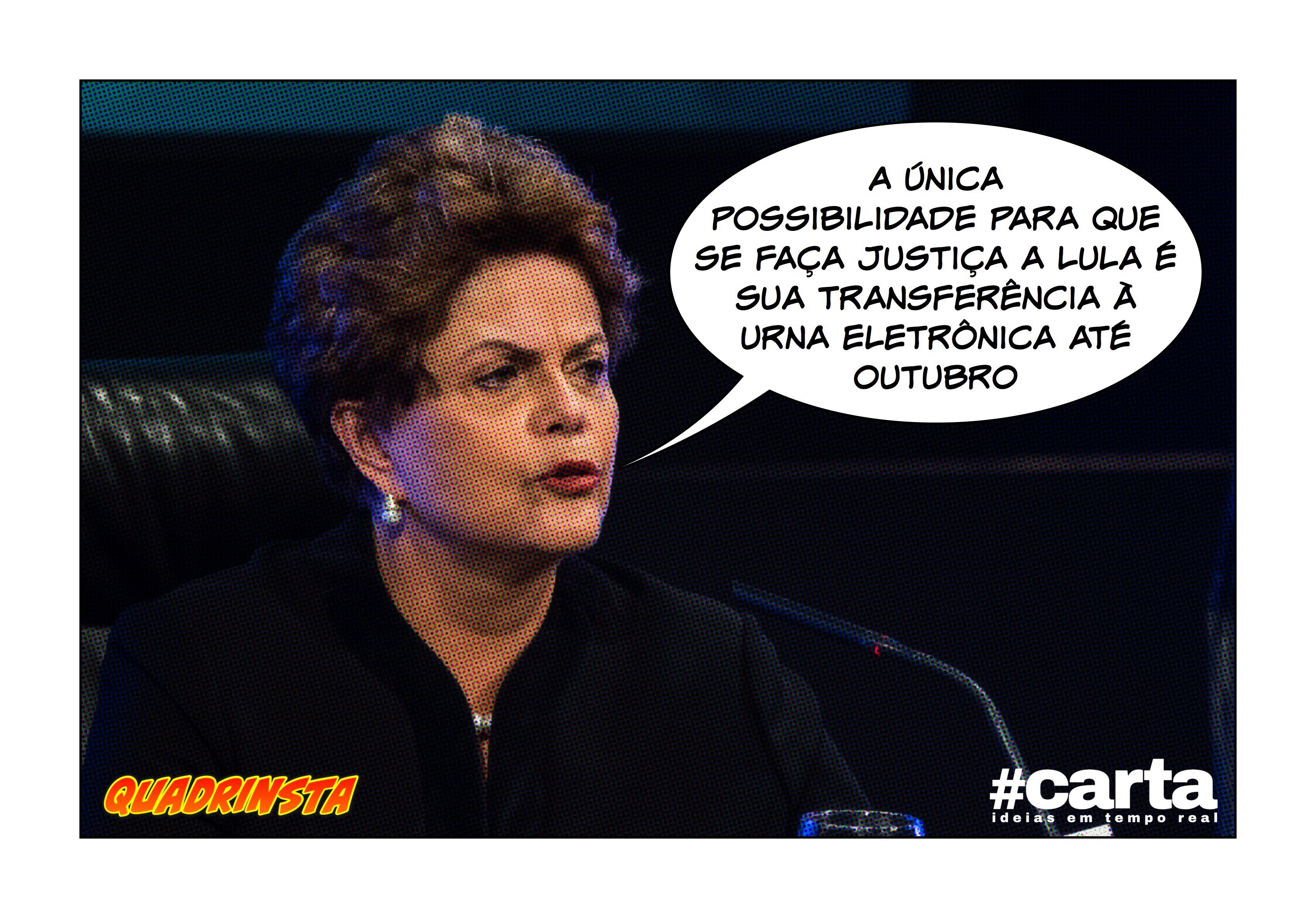 Brasileiros querem transferência de Lula da PF para urna eletrônica