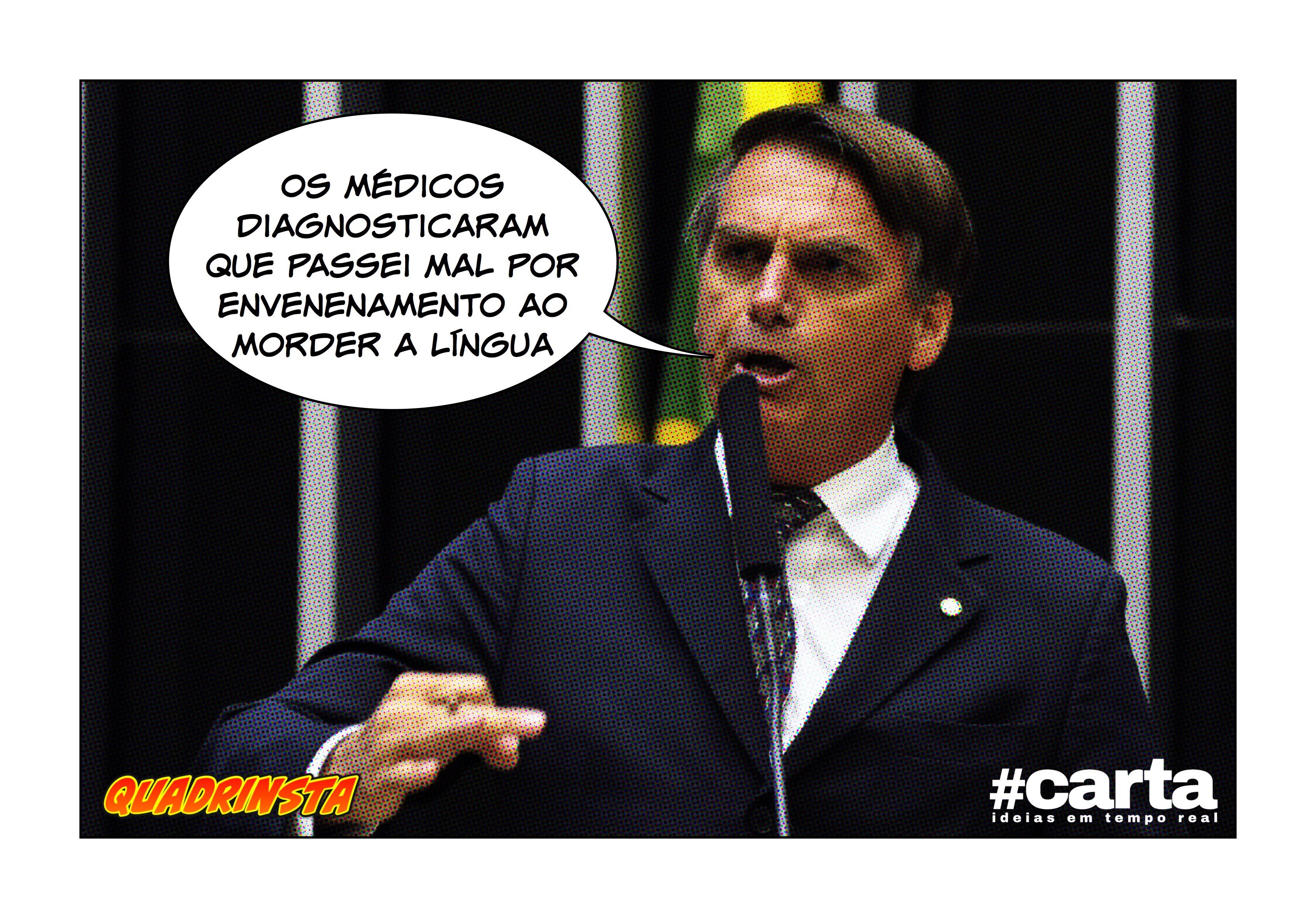 Denunciado ao STF, Bolsonaro passa mal para ensaiar prisão domiciliar