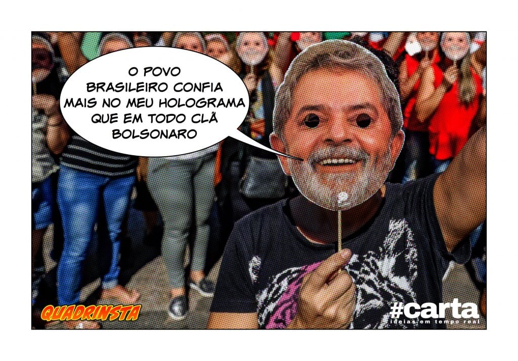 Lula preso é mais confiável que dois Bolsonaros soltos, diz Datafolha