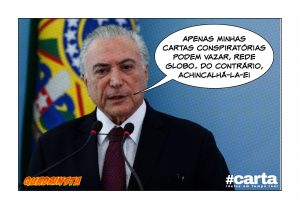Inquéritos contra Temer serão escritos em formato carta por vazamentos
