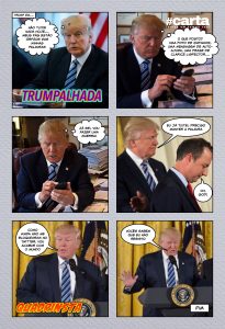 Semana em Quadrinsta - Trumpalhada