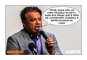 Detentos da Papuda decidem próxima tatuagem de deputado Wladimir Costa