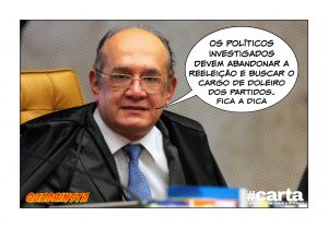 Curso de operador financeiro cria slogan “seja doleiro, Gilmar solta”