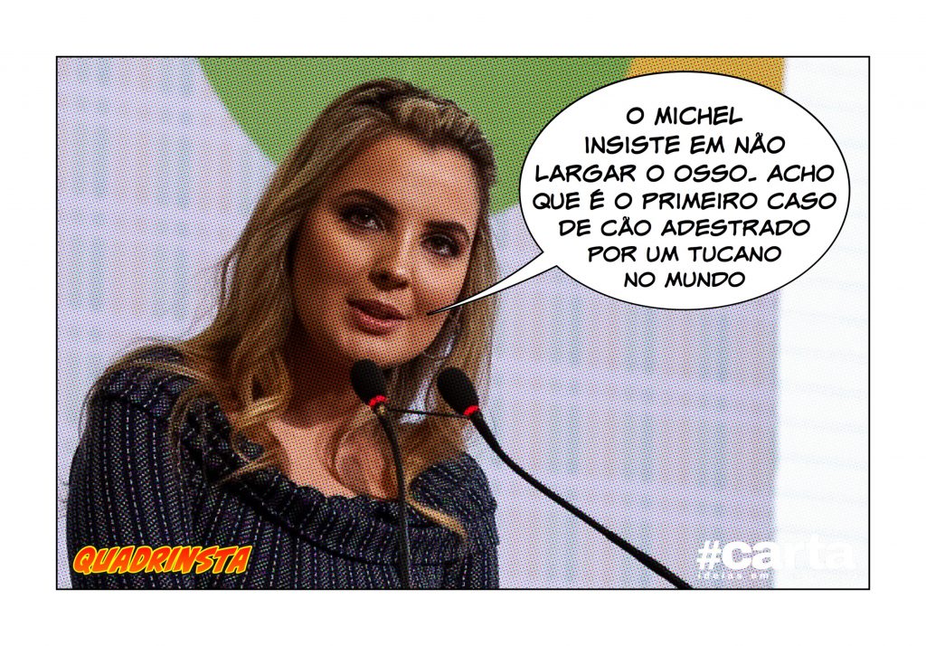 Cachorro de Marcela tenta suicídio por Temer recusar largar o osso