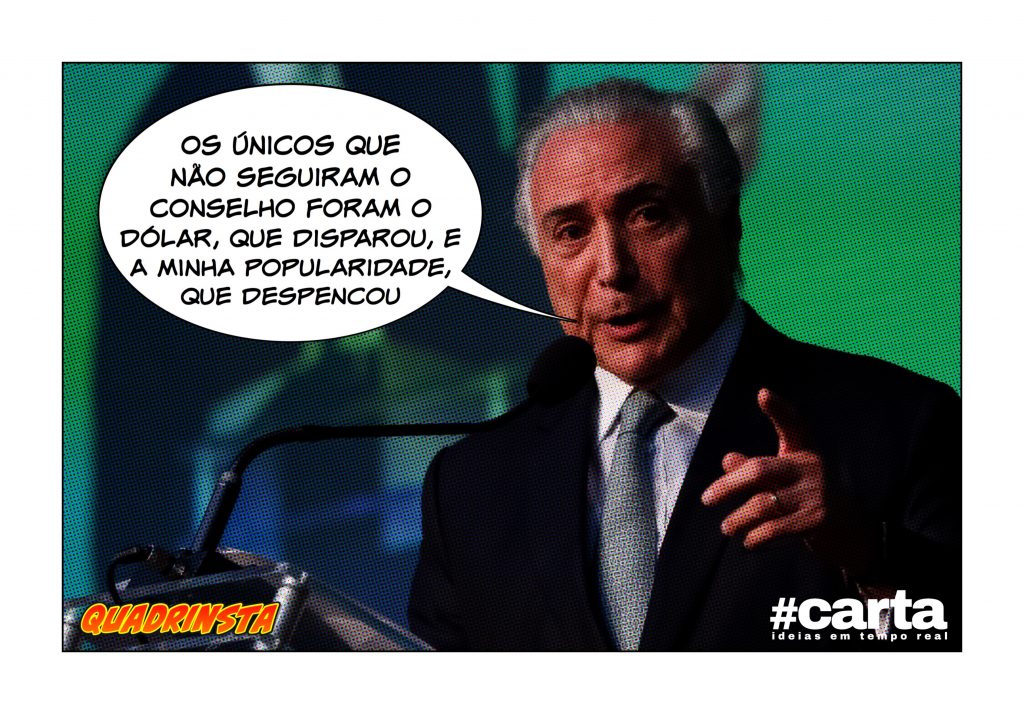 Temer é eleito conselheiro do ano após “tem que manter isso” resistir