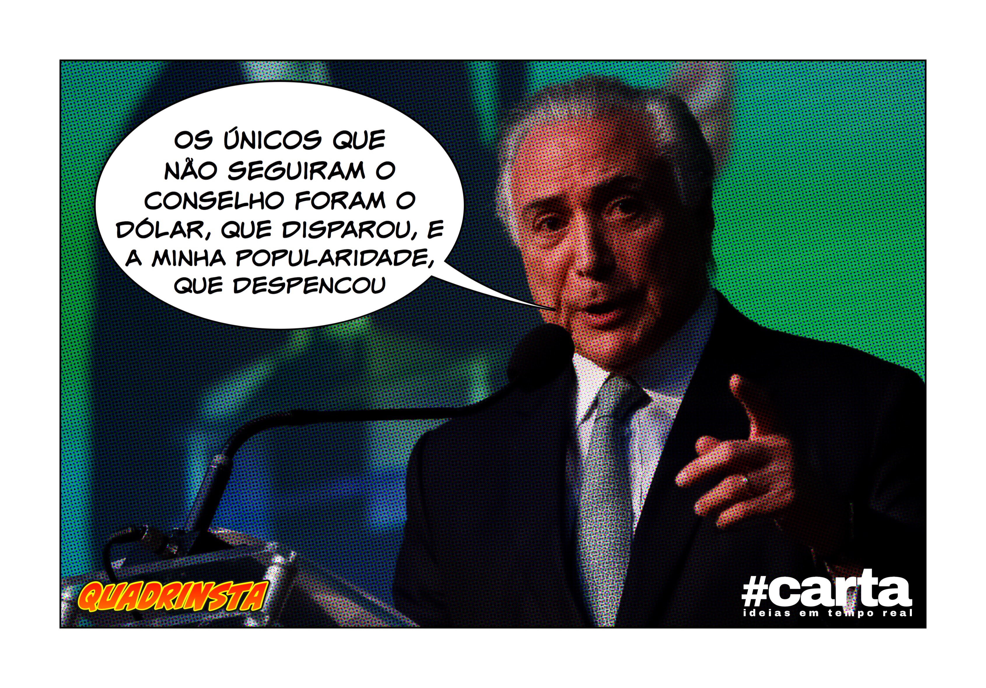 Temer é eleito conselheiro do ano após “tem que manter isso” resistir