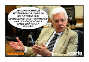 Governo oferece cargos no 1º escalão a caminhoneiros por fim da greve