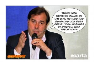 “Governo precisa de caminhões para entregar o Brasil”, diz Maia