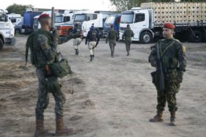 Uso de Forças Armadas nas estradas deve acabar na segunda-feira 4