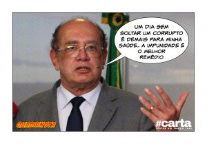 Gilmar Mendes tem colapso após ficar um dia sem conceder habeas corpus