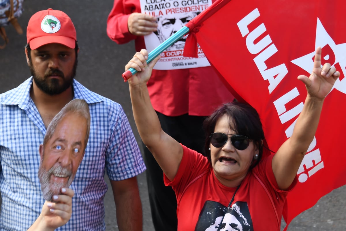 A corrida isolada do PT