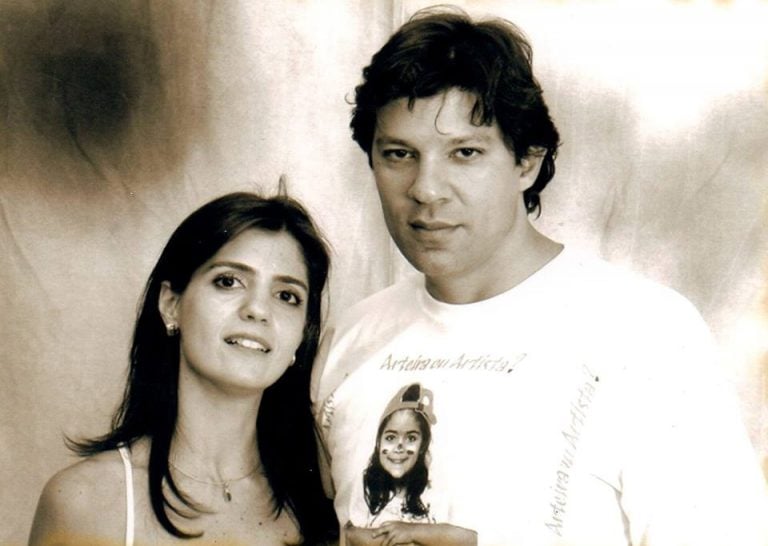 Ana Estela e Haddad jovens