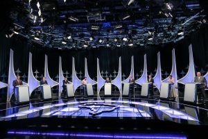 Debate: Ciro diz preferir governar sem PT e Haddad lembra