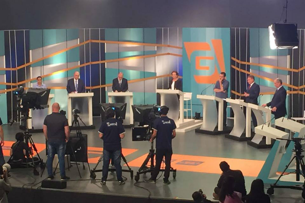 Debate promovido pela TV Gazeta e Estadão 