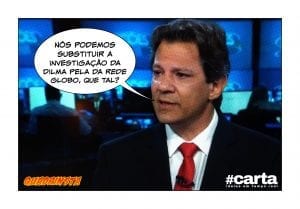 Entrevista de Haddad provoca terremoto de magnitude 13 na Globo