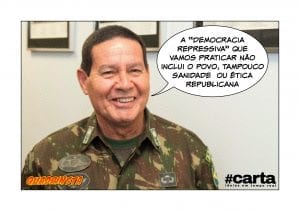 Notáveis de Mourão para nova Constituição temem psicotécnico